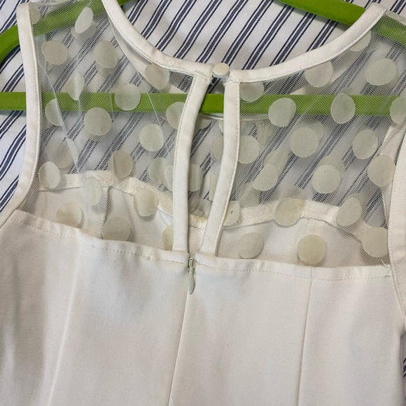 Nordstrom Girls Dress- polka dot panel - Picture 5 of 7